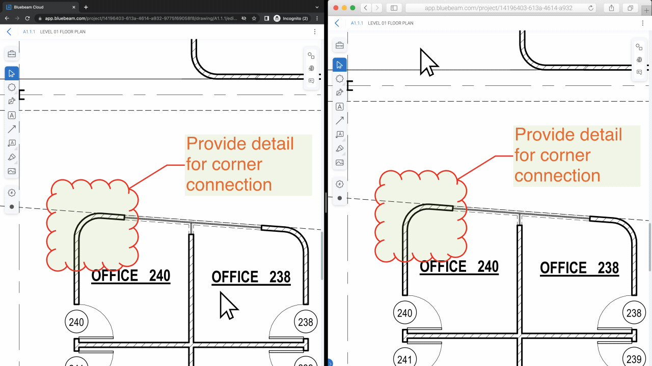 Collaborate in Bluebeam Cloud